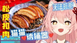 【Hiiro】外国猫看「松皮扣肉」自称❤️诱捕器️❤️舌尖上的中国 春节
