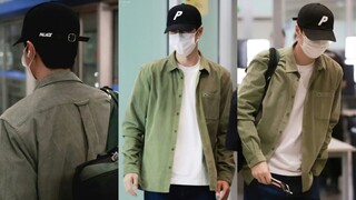 240607 Wang Yibo💚 Beijing to Paris | lacoste invited him to watch 2024 french open tennis tournament