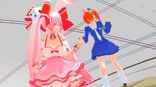 【mmd di gi charat】ラ・ビ・アン・ローズ＆ミ・ケ・キャラットでエレクトリック・スター