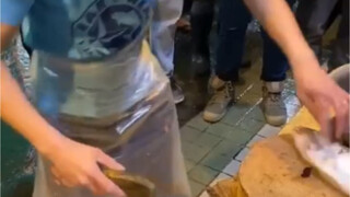 Fish: As if the body is hollowed out