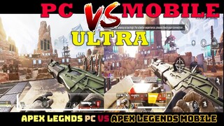 APEX LEGENDS PC MAX SETTING VS APEX LEGENDS MOBILE UTRA SETTING WEAPONS RELOAD COMPARISON 2021