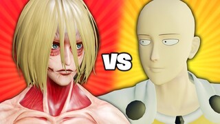 SAITAMA VS. THE FEMALE TITAN FINALE! (Attack on Titan: THE GAME)