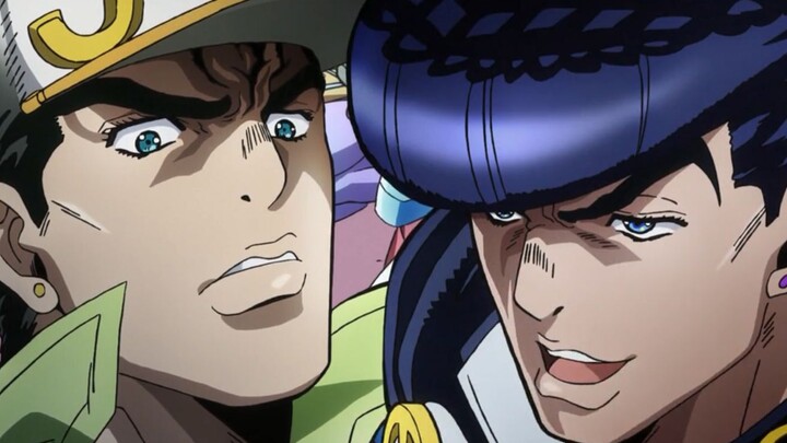 【Josei】A collection of clips of Higashikata Josuke and Kujo Jotaro calling each other’s names