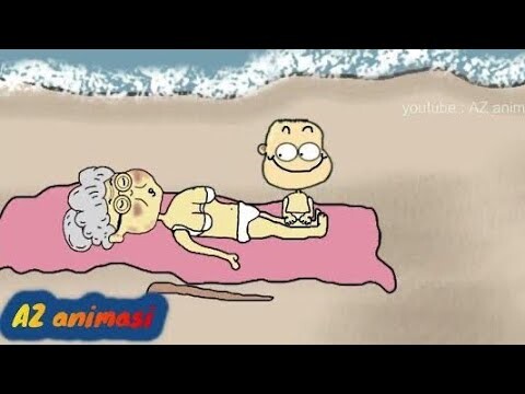 Kartun Lucu LIBURAN KE PANTAI - Funny Cartoon