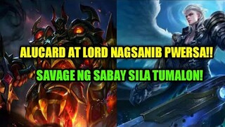 KAPAG TUMALON KA KASAMA ANG FALLEN LORD SIGURADONG SAVAGE! ALUCARD! | MLBB