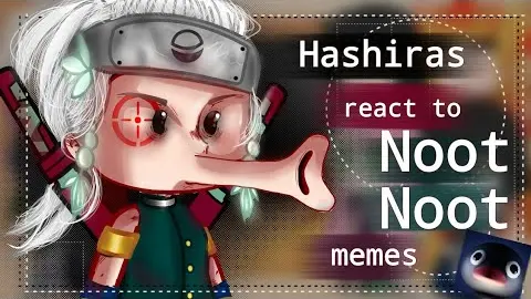 || Hashiras react to Memes part 7 || Noot noot meme { kny ,GC }