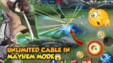 UNLIMITED CABLE IN MAYHEM MODE!😱 | Fanny Montage by Mc Gaming | MLBB