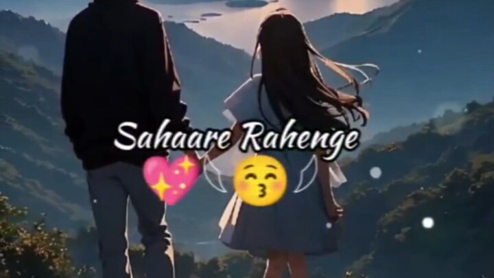 aasman me jab tak sitare rahenge ham ek dusre ke sagare rahenge 🥹🥹 #100k #love #stutus