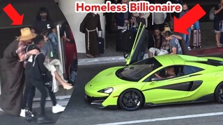 The Homeless Billionaire Prank (Airport Edition)