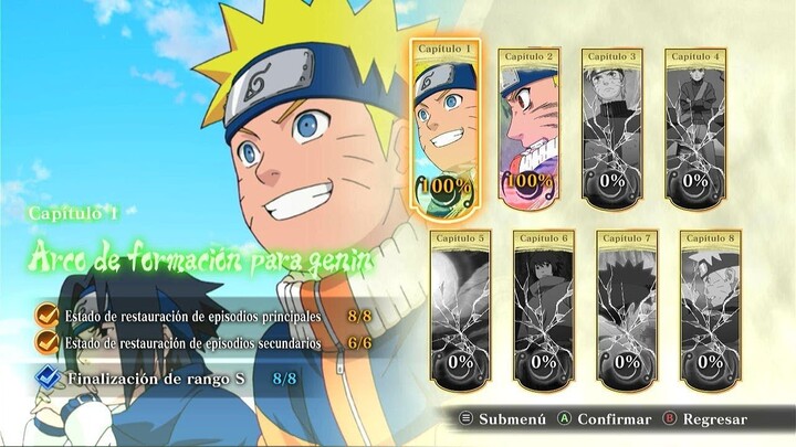 Capitulo 1 Arco de formación para genin - Naruto x Boruto: Ultimate Ninja Storm Connections