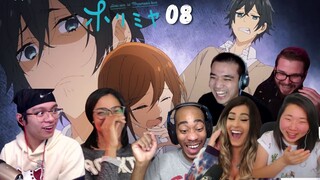 HORIMIYA EPISODE 08 BEST REACTION COMPILATION