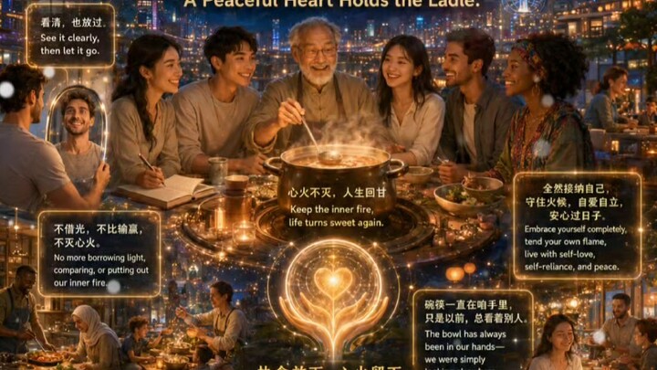 执念皆为尘嚣，心安即为掌勺人