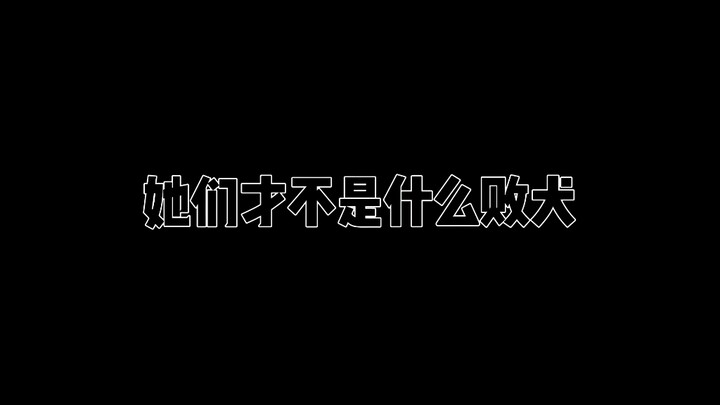 她们才不是什么败犬！