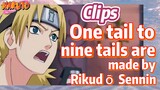 [NARUTO]  Clips |   One tail to nine tails are made by Rikudō Sennin