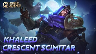 Khaleed New Skin | Crescent Scimitar | Mobile Legends: Bang Bang