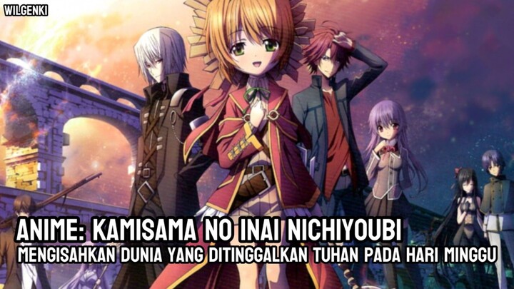 Anime: Kamisama no Inai Nichiyoubi |Mengisahkan Dunia Yang Ditinggalkan Tuhan Pada Hari Minggu|