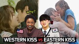 Western KISS VS Eastern KISS Scene, Korean Teen & American Reaction!!