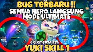 BUG TERBARU MAGIC CHESS 6 ELEMENTALIST ULTI LANGSUNG TANPA BUKU ! BUG YUKI MAGIC CHESS