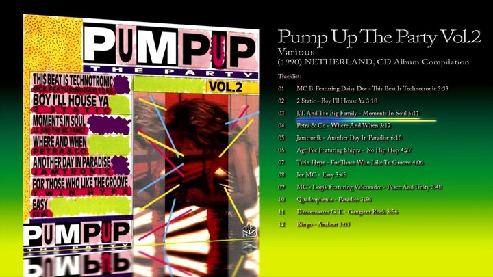 Pump Up The Party Vol.2 (1990) Various [CD Album - Compilation]