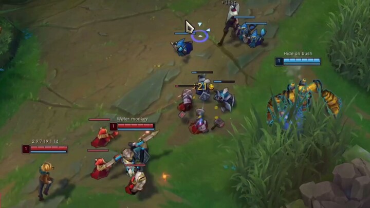 เมื่อ Hide on bush ให้การสนับสนุนคุณ