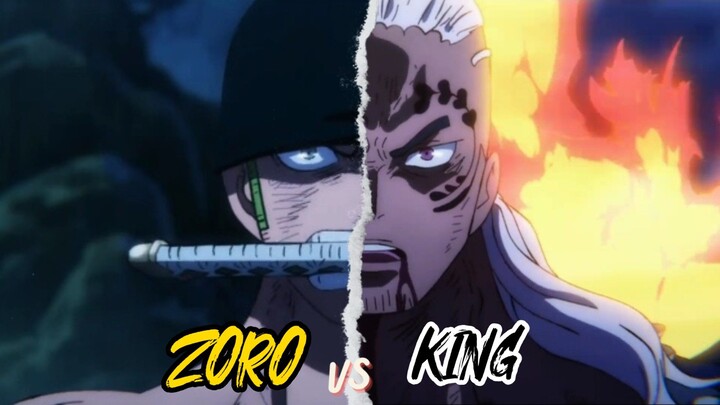 SENGIT, PERTARUNGAN RORONOA ZORO DAN KING