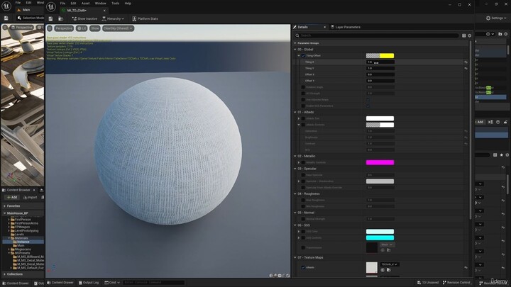 04 Materials, Static Mesh và Cỏ - 005 Vật liệu nội thất. Vật liệu hai mặt P2