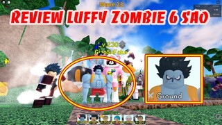 Review Luffy Zombie 6 Sao Cực Hiếm Trong Update Này | ALL STAR TOWER DEFENSE