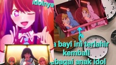 rekomendasi anime dimana mc nya dibunuh lalu terlahir kembali sebagai anak dari idol