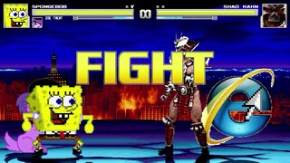 AN Mugen Request #1924: Spongebob, Zoe Trent, Internet Explorer, Cursor VS Shao Kahn