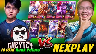 FULL SQUAD NEXPLAY vs. CHEYTZY & EDWARD with PRO & GLOBAL PLAYERS ~ MOBILE LEGENDS