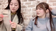 Deguchi Yuina w/ Kawakami Chihiro (NMB48/SHOWROOM Live Streaming/2024.03.05)