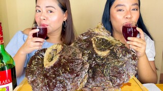 STEAK IN THE HOUSE! BEEF SHANK MUKBANG PH