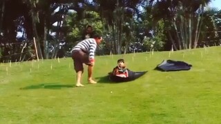 พาเที่ยวเล่นสไลเดอร์ ข้างนอก จ.ลำปาง #พาเที่ยว #พีเจเด็กพิเศษ #shorts