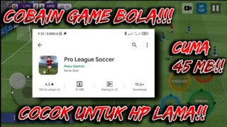 ASIK!? GAME BOLA SIZE KECILBISA MAIN DI HP.!