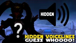 ALL MLBB HEROES HIDDEN VOICELINES! | MLA DIFFERENT VA AND LINES FROM MLBB | MOBILE LEGENDS