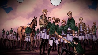 Muerte de Hange Zoe y su reencuentro con la legión de reconocimiento/| Shingeki No Kyojin Manga 132