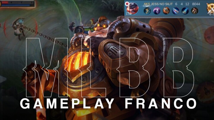 MLBB Gameplay Franco Bengkel roam demage