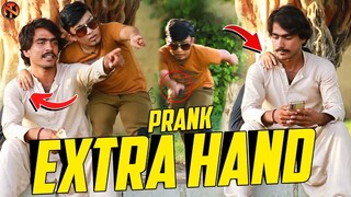 Extra Hand Prank On Shoulder - | @New Talent