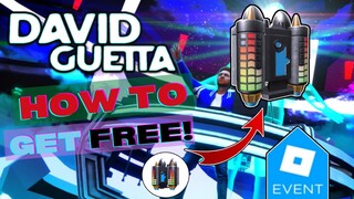 [EVENT 2022!] HOW TO GET Titinaium Jet Pack in The David Guetta DJ Party for FREE! | Roblox