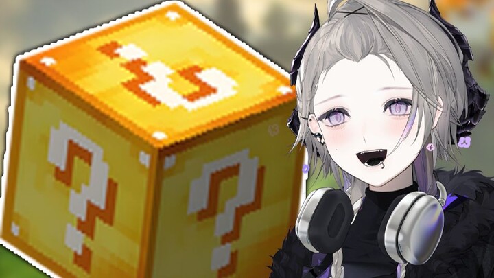⚡当你出生在幸运方块世界⚡