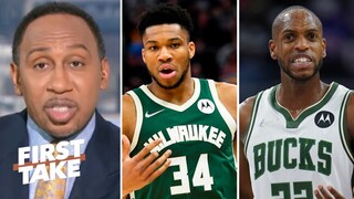 First Take | Stephen A.: The Bucks should still get by the Bulls despite Khris Middleton's injury