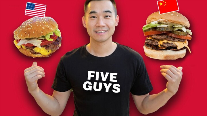 Is Five Guys, the No. 1 burger in the US, better in Shanghai than in the US?