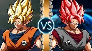 Goku vs Evil Goku