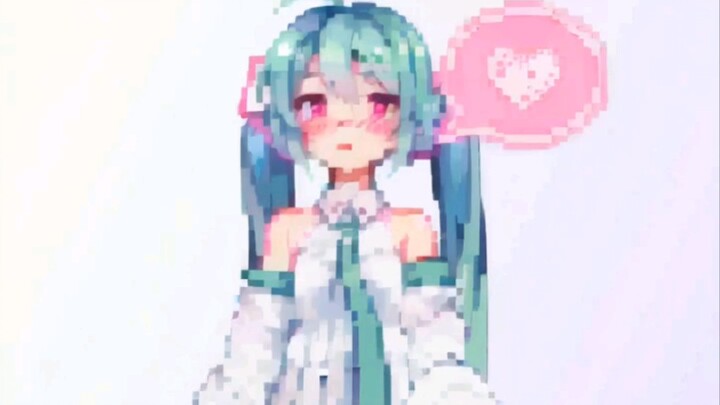 Hatsune Miku Pixel Shake