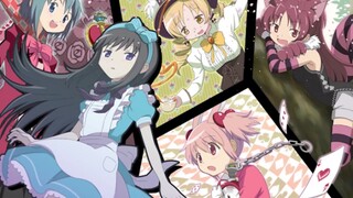 [Puella Magi Madoka Magica / Xiaomeiyan / AMV] Xiaomeiyan dari Negara Misterius, Alice Bermain Kartu di Negeri Ajaib! "POKER hitam"