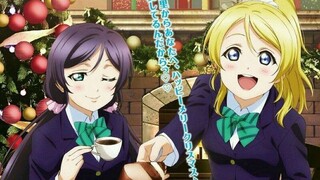 love live ayase eli 💙💜 nozomi ( video đăng lại vì hơi lỗi)