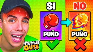 NUNCA MEJORES el EMOTE DEL PUÑO en STUMBLE GUYS... ❌😡