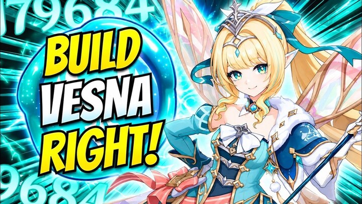 The ULTIMATE Vesna Build Guide — Don't Mess This Up! (Genshin 7.1)