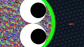 Slitherio เอไอ เกมเพลย์ Slitherio ระดับมหากาพย์มากกว่า 100000 คะแนน