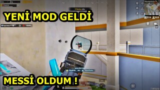 YENİ MOD GELDİ ! MESSİ GİBİ UÇTUM ONE MAN SQUAD PUBG MOBİLE